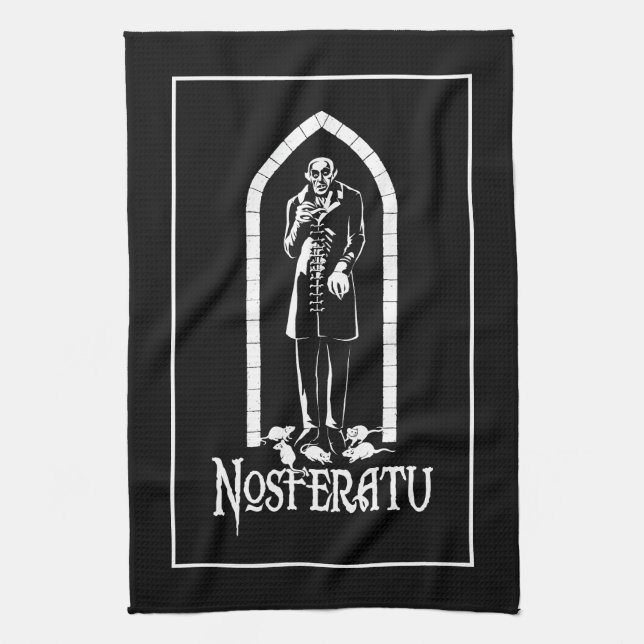 Linge De Cuisine Nosferatu Vampire (Vertical)