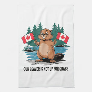 Linge De Cuisine Notre castor n'est pas à vendre Fierté canadienne
