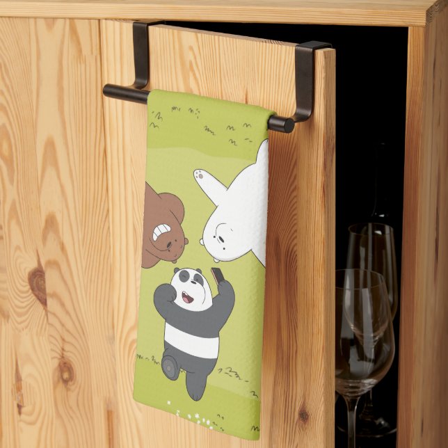 Linge De Cuisine Nous portons des ours nus - #SquadButs (Pliage en tiers)