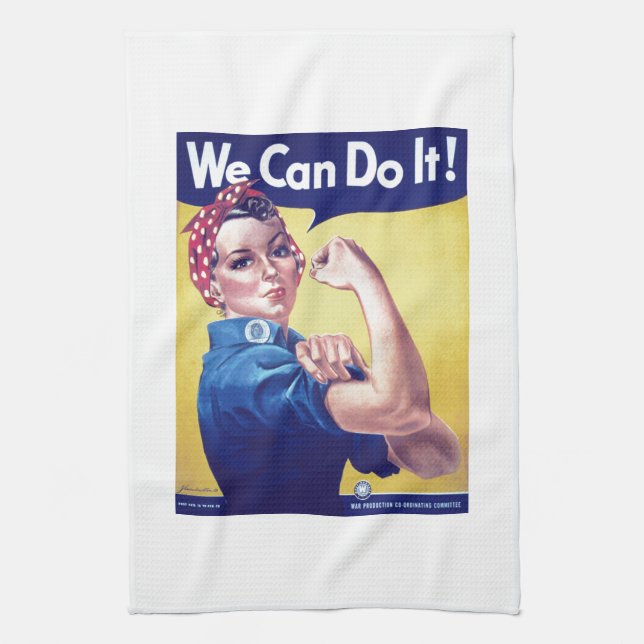 Linge De Cuisine Nous pouvons le faire Rosie le Riveter États-Unis (Vertical)