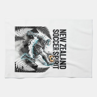 Linge De Cuisine Nouvelle-Zélande Esprit de Football Squelette Bute