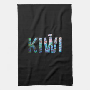 LINGE DE CUISINE NOUVELLE-ZÉLANDE PAUA KIWI