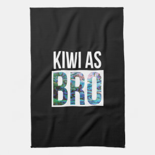 LINGE DE CUISINE NOUVELLE-ZÉLANDE PAUA KIWI EN TANT QUE BRO