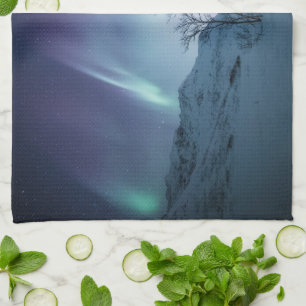 Linge De Cuisine Nuit Aurora Borealis