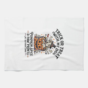 Linge De Cuisine Nuit de Candy Halloween pour Chien
