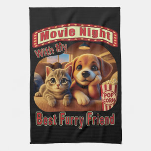 Linge De Cuisine Nuit de cinéma - Meilleur Ami de la fureur - Cute