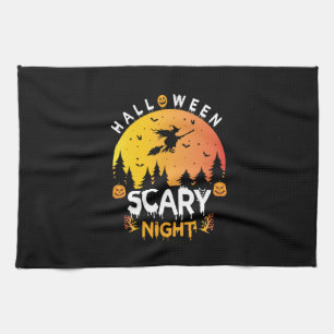 Linge De Cuisine Nuit d'Halloween effrayant Anniversaire