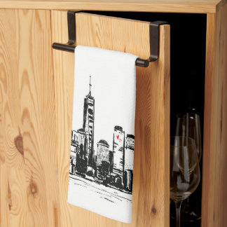 Linge De Cuisine NY Cityscape Kitchen Towel