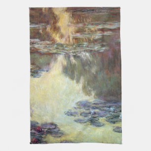 Linge De Cuisine Nymphéas par Claude Monet, Beaux-Arts Vintage