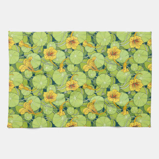 Linge De Cuisine Nymphéas vintage