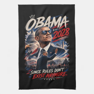 Linge De Cuisine Obama 2028 Puisque les règles n'existent plus