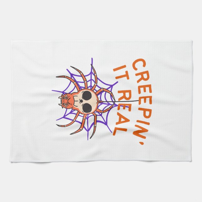 Linge De Cuisine Occasion d'Halloween (Horizontal)
