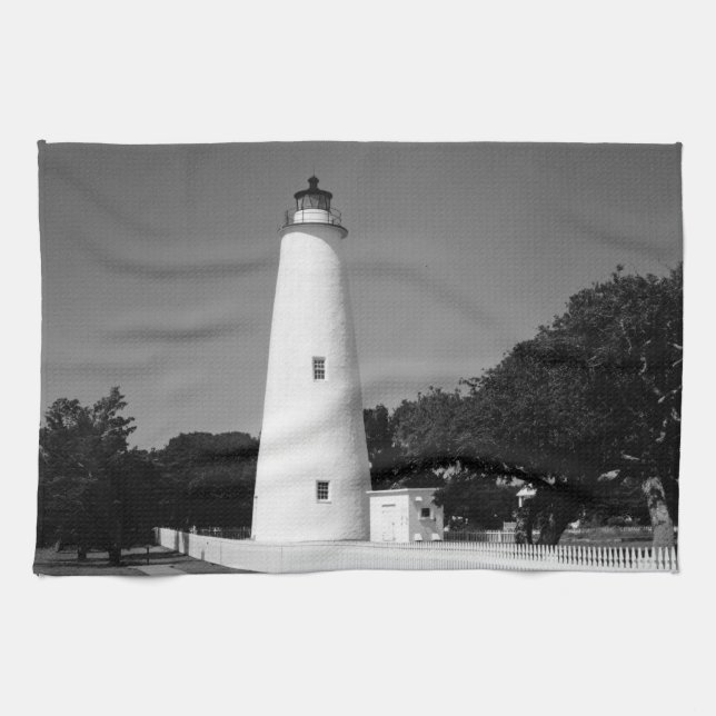 Linge De Cuisine Ocracoke Lighthouse (Horizontal)