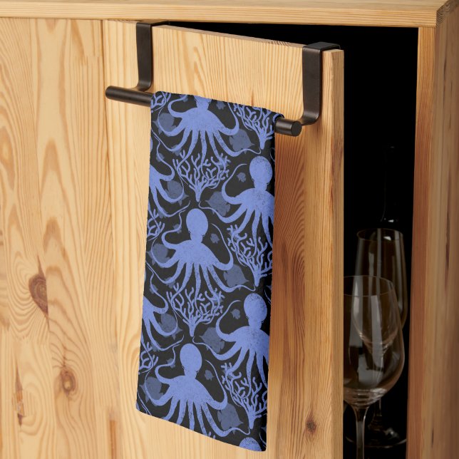 Linge De Cuisine Octopus (Pliage en tiers)