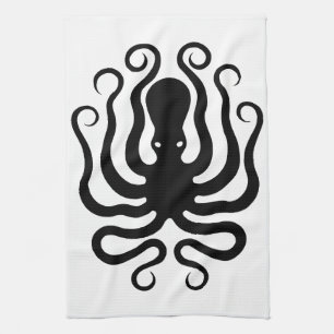 Linge De Cuisine Octopus, relief grec