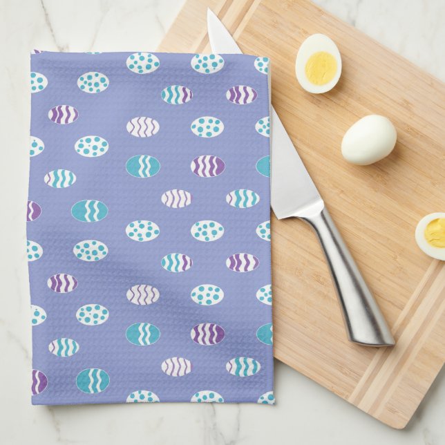 Linge De Cuisine OEuf de Pâques/pastel de printemps (Quart Plié)