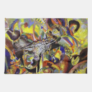Linge De Cuisine Oeuvre Abstraite Wassily Kandinsky