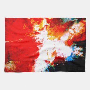 Linge De Cuisine Oeuvre artistique créative Abstraite