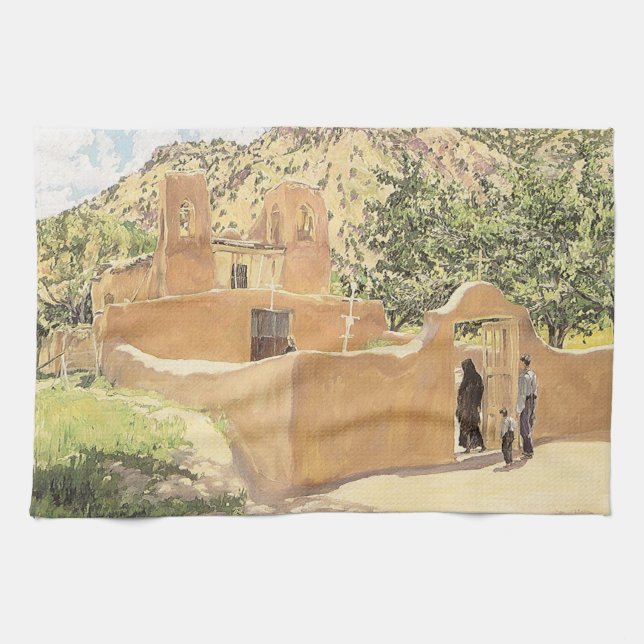 Linge De Cuisine Oferta Para San Esquipula par Walter Ufer (Horizontal)