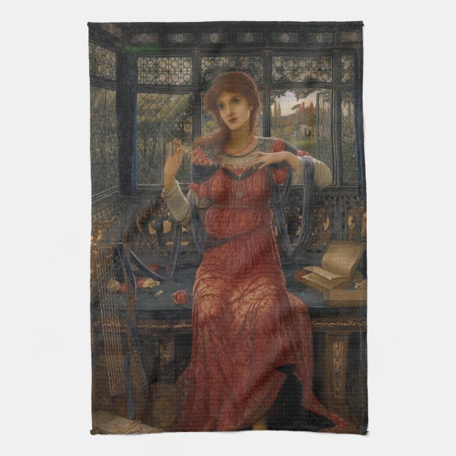 Linge De Cuisine Oh Swallow, Swallow par John Melhuish Strudwick (Vertical)