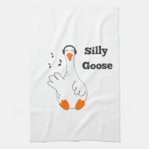 Linge De Cuisine Oie idiote, Oie drôle, Amoureux des oies