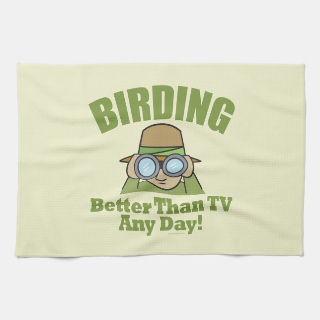 Linge De Cuisine Oiseaux (Horizontal)