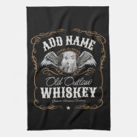 Old Moonshine Whiskey Étiquette AJOUTER PHOTO Nom