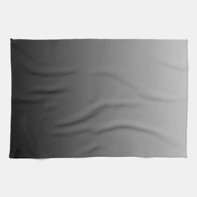 Linge De Cuisine Ombre Grise (Horizontal)