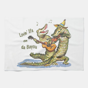 Linge De Cuisine On da Bayou