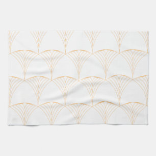 Linge De Cuisine Or, élégant simple et luxueux motif traditionnel
