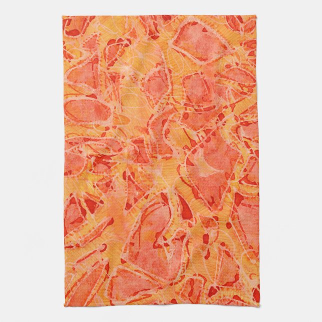 Linge De Cuisine Orange de Flagstone (Vertical)