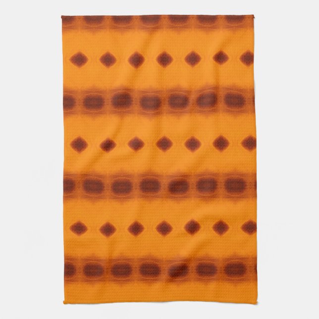 Linge De Cuisine Orange rouillé (Vertical)