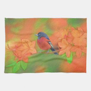 Linge De Cuisine Orchard Oriole Songbird Peinture Oiseau original