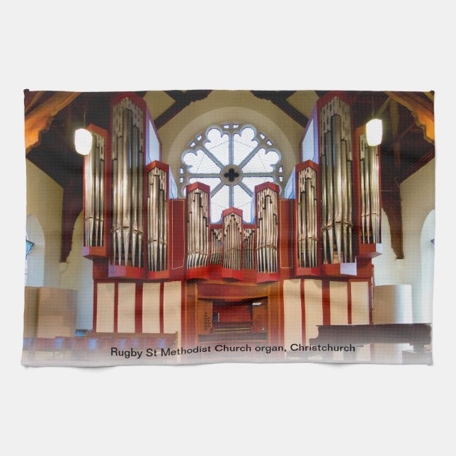 Linge De Cuisine Orgue à cordes Christchurch (Horizontal)