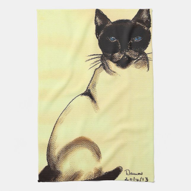 LINGE DE CUISINE ORIENTAL (Vertical)