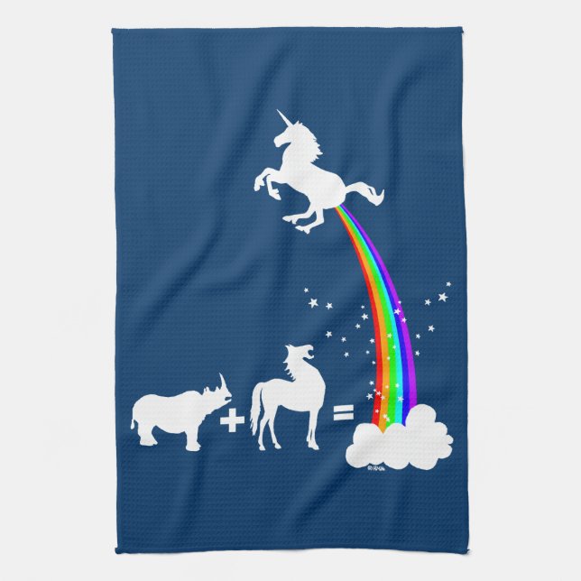 Linge De Cuisine Origine de licorne (Vertical)