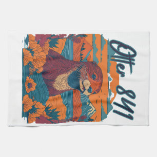 Linge De Cuisine Otter 841 Otter My Way California Sea Otte