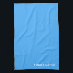 Linge De Cuisine Oubliez-moi le nom de la couleur bleue<br><div class="desc">Oubliez-moi le nom de la couleur bleue</div>