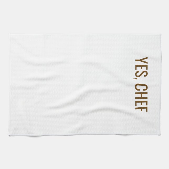 LINGE DE CUISINE OUI, CHEF (Horizontal)