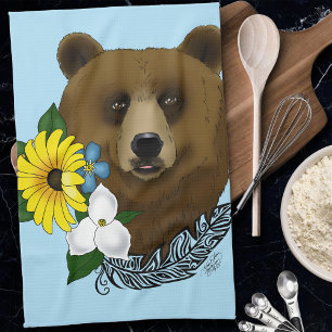 Linge De Cuisine Ours brun