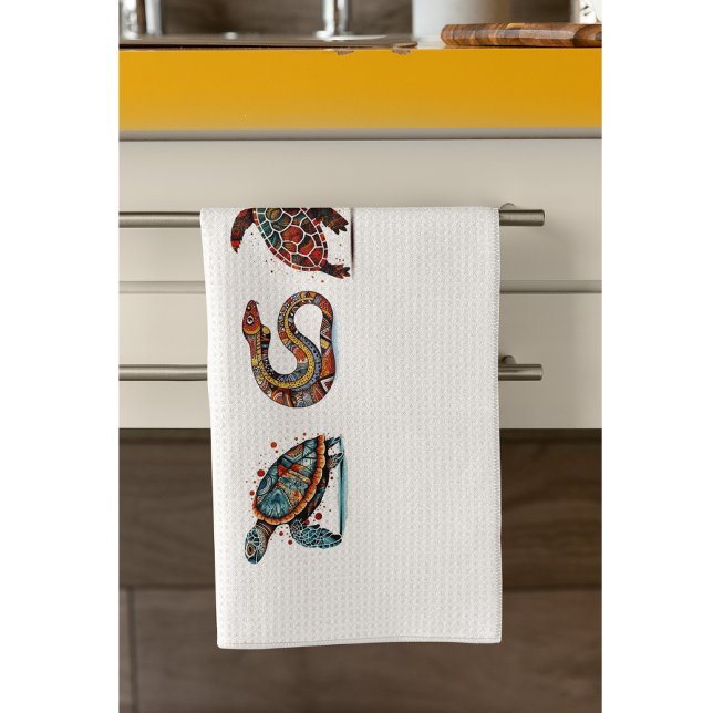 Linge De Cuisine Outback Earth Spirits, art autochtone (Créateur téléchargé)