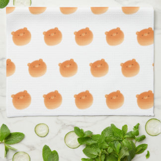 Linge De Cuisine Pain d'Ours Fluffé Pain Roll Boulangerie Cute Kawa