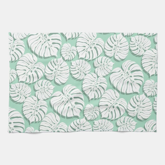Linge De Cuisine Palm monstère sans couture motif 3 (Horizontal)