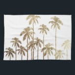 Linge De Cuisine Palmiers tropicaux or glamour sur blanc<br><div class="desc">Ce palmiers en or glamour et moderne imprimé sur blanc est parfait pour un individu branché et élégant. Son imprimé contemporain et tropical est parfait pour de nombreux cadeaux et occasions. Profitez de ce design exquis et exotique pour votre prochain achat!</div>