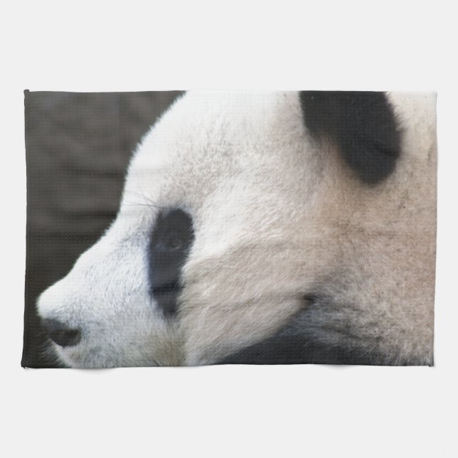 Linge De Cuisine Panda Bear Hugs (Horizontal)