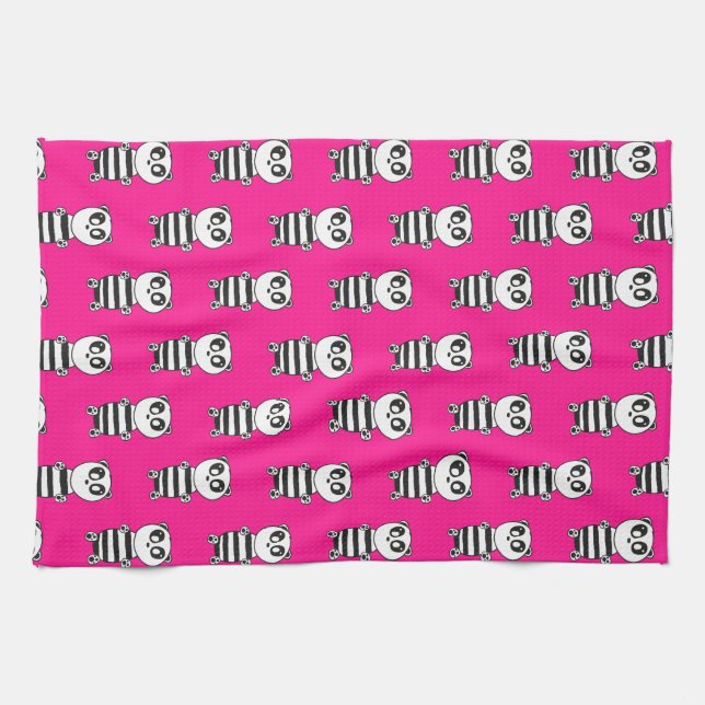 Linge De Cuisine Panda Kids (Horizontal)