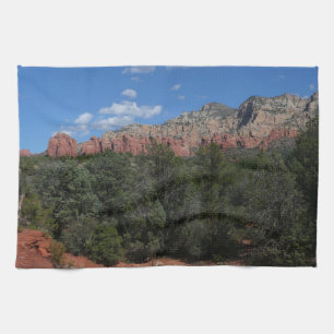 Linge De Cuisine Panorama de Red Rocks à Sedona Arizona