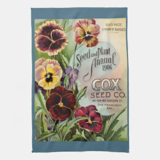 Linge De Cuisine Pansies