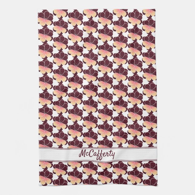 Linge De Cuisine Pansy Power (Vertical)