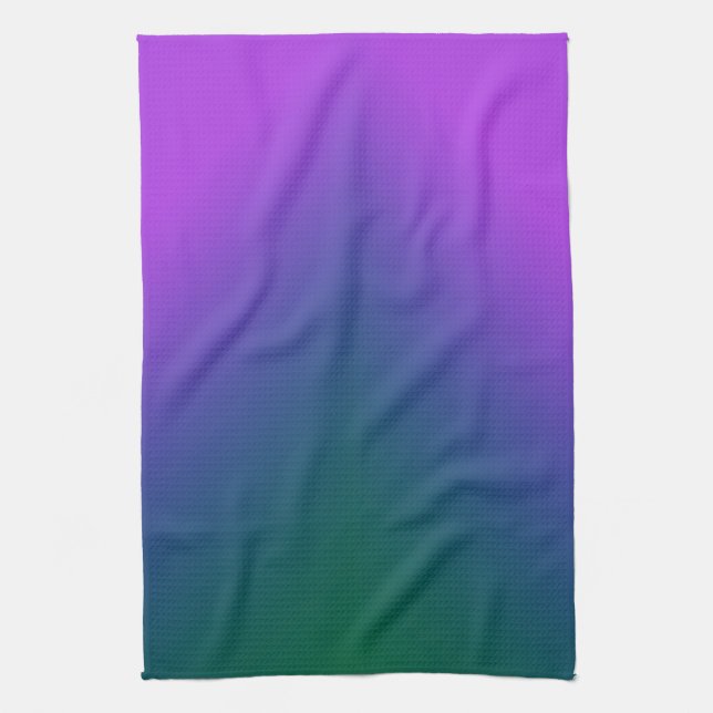 Linge De Cuisine Paon Ombre de peluche (Vertical)